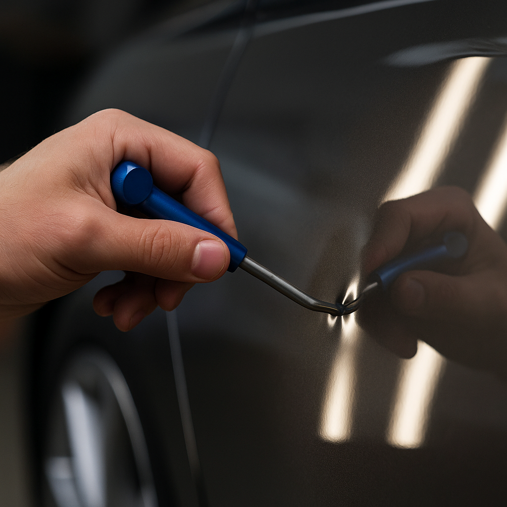Servicio de sacabollos sin pintura en Rosario - GASPE GPM